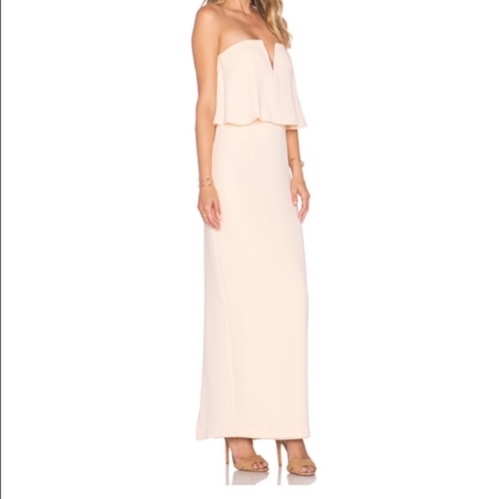 NWT Jarlo blush evening gown
